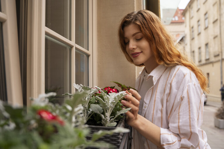 Mobiles Gärtnern für Mieter: Dörthe Priesmeier zeigt platzsparende Lösungen für Balkon und Fensterbank